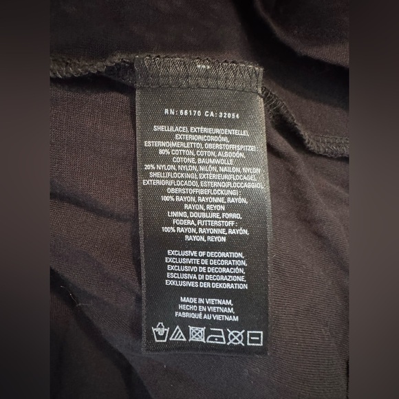 Maeve Anthropologie Amis Velvet Lace A Line Open Knit Holiday Dress Size 8 - Picture 7 of 10